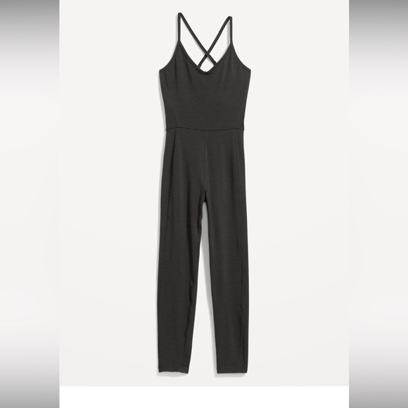 Old Navy active power chill go dry black bodysuit Jumpsuit size XS - Picture 7 of 16